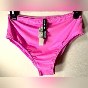 Pink Victoria secret swim bottoms